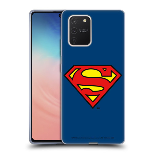 Superman DC Comics Logos Classic Soft Gel Case for Samsung Galaxy S10 Lite