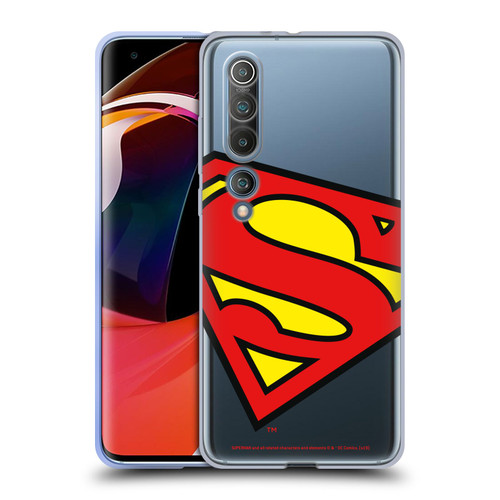 Superman DC Comics Logos Oversized Soft Gel Case for Xiaomi Mi 10 5G / Mi 10 Pro 5G