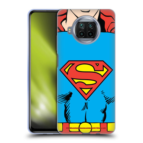 Superman DC Comics Logos Classic Costume Soft Gel Case for Xiaomi Mi 10T Lite 5G
