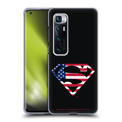 Superman DC Comics Logos U.S. Flag 2 Soft Gel Case for Xiaomi Mi 10 Ultra 5G