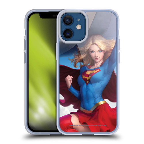 Superman DC Comics Supergirl Comic Art #12 Variant Soft Gel Case for Apple iPhone 12 Mini