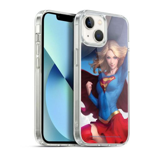 Superman DC Comics Supergirl Comic Art #12 Variant Soft Gel Case for Apple iPhone 13