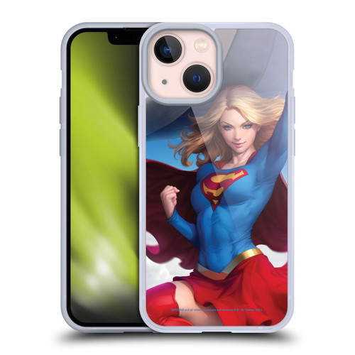 Superman DC Comics Supergirl Comic Art #12 Variant Soft Gel Case for Apple iPhone 13 Mini