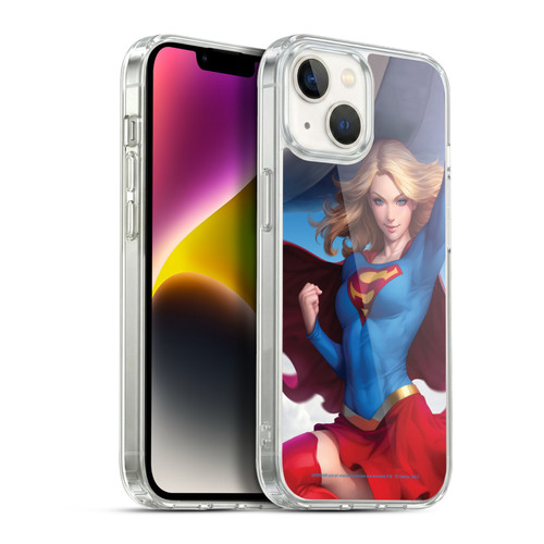 Superman DC Comics Supergirl Comic Art #12 Variant Soft Gel Case for Apple iPhone 14