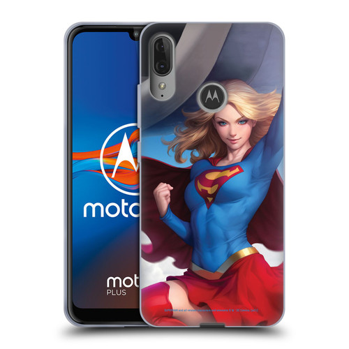 Superman DC Comics Supergirl Comic Art #12 Variant Soft Gel Case for Motorola Moto E6 Plus