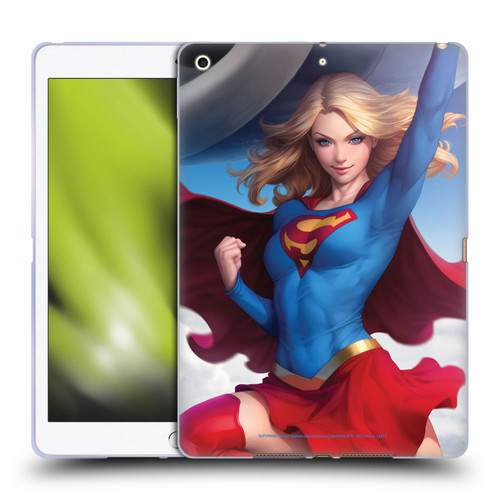 Superman DC Comics Supergirl Comic Art #12 Variant Soft Gel Case for Apple iPad 10.2 2019/2020/2021