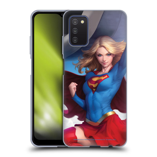 Superman DC Comics Supergirl Comic Art #12 Variant Soft Gel Case for Samsung Galaxy A03s (2021)