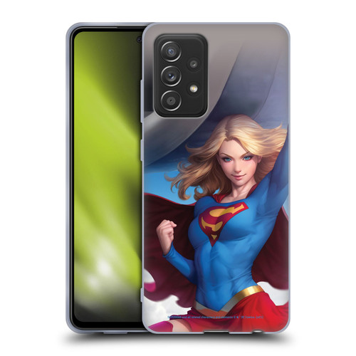 Superman DC Comics Supergirl Comic Art #12 Variant Soft Gel Case for Samsung Galaxy A52 / A52s / 5G (2021)
