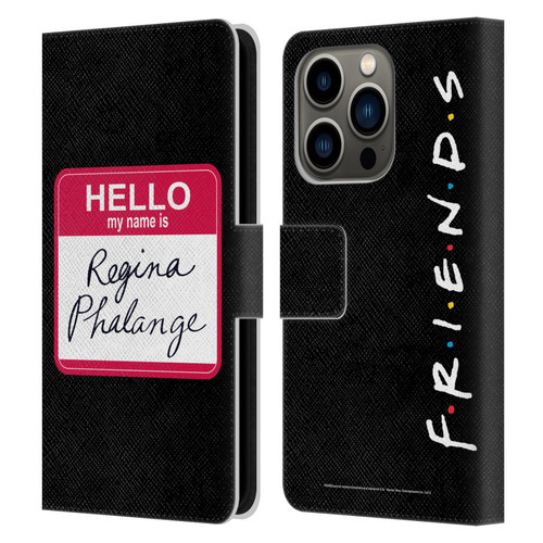 Friends TV Show Key Art Regina Phalange Leather Book Wallet Case Cover For Apple iPhone 14 Pro