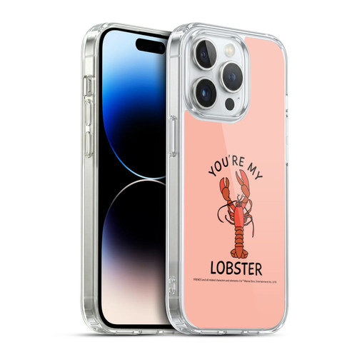 Friends TV Show Iconic Lobster Soft Gel Case for Apple iPhone 14 Pro & MagSafe