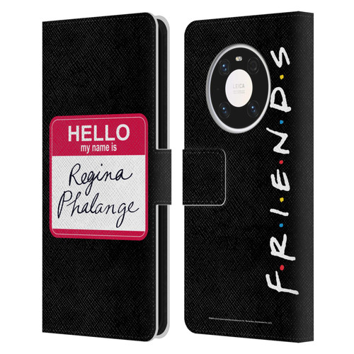 Friends TV Show Key Art Regina Phalange Leather Book Wallet Case Cover For Huawei Mate 40 Pro 5G