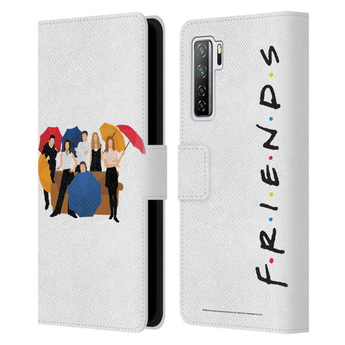 Friends TV Show Key Art Logo Opening Sequence Leather Book Wallet Case Cover For Huawei Nova 7 SE/P40 Lite 5G