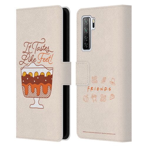 Friends TV Show Key Art Tastes Like Feet Leather Book Wallet Case Cover For Huawei Nova 7 SE/P40 Lite 5G