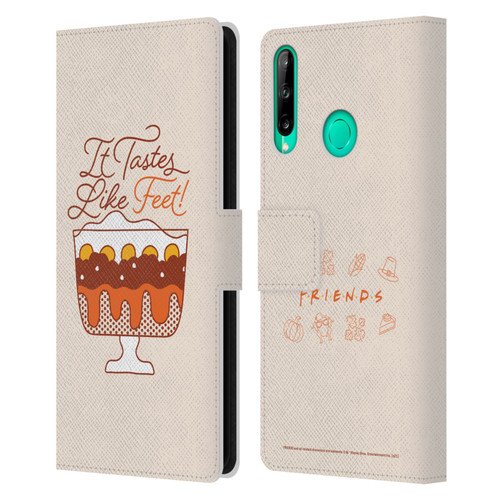 Friends TV Show Key Art Tastes Like Feet Leather Book Wallet Case Cover For Huawei P40 lite E