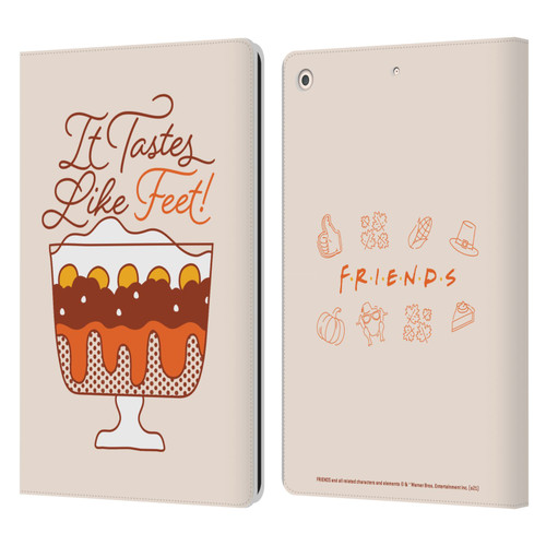 Friends TV Show Key Art Tastes Like Feet Leather Book Wallet Case Cover For Apple iPad 10.2 2019/2020/2021