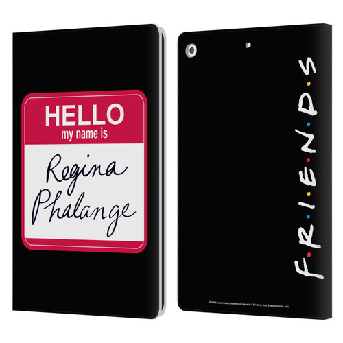 Friends TV Show Key Art Regina Phalange Leather Book Wallet Case Cover For Apple iPad 10.2 2019/2020/2021