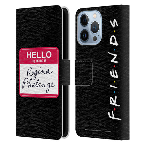 Friends TV Show Key Art Regina Phalange Leather Book Wallet Case Cover For Apple iPhone 13 Pro