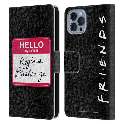 Friends TV Show Key Art Regina Phalange Leather Book Wallet Case Cover For Apple iPhone 14
