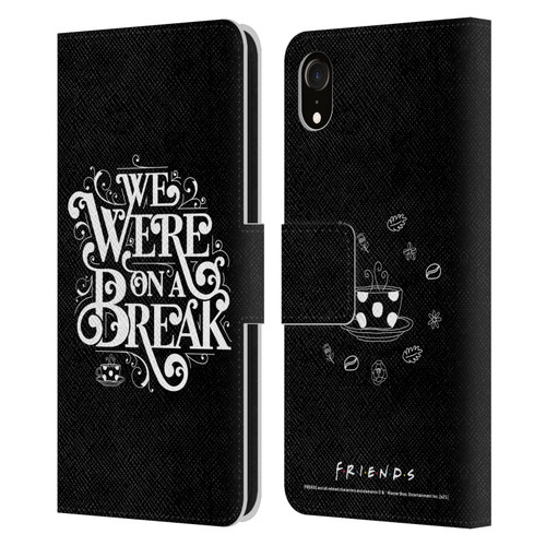Friends TV Show Key Art We Were On A Break Leather Book Wallet Case Cover For Apple iPhone XR