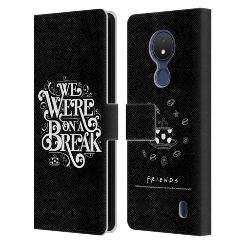 Friends TV Show Key Art We Were On A Break Leather Book Wallet Case Cover For Nokia C21