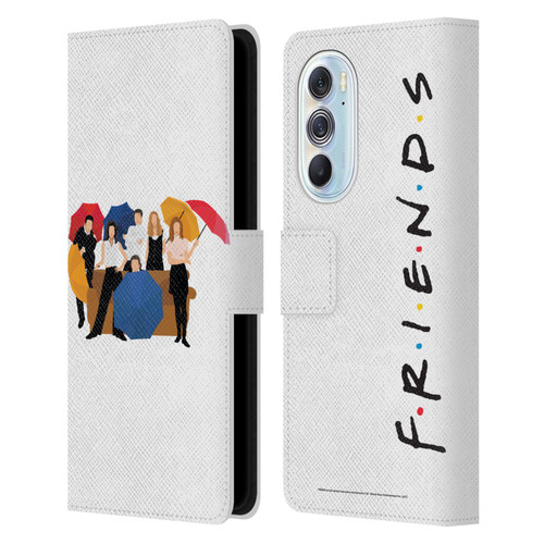 Friends TV Show Key Art Logo Opening Sequence Leather Book Wallet Case Cover For Motorola Edge X30