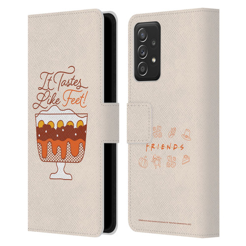 Friends TV Show Key Art Tastes Like Feet Leather Book Wallet Case Cover For Samsung Galaxy A52 / A52s / 5G (2021)