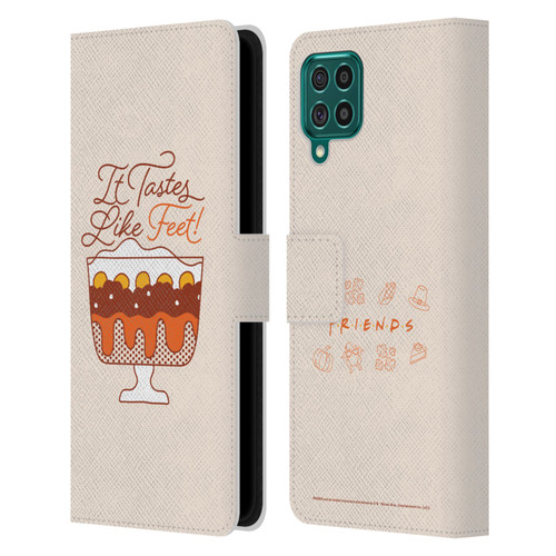 Friends TV Show Key Art Tastes Like Feet Leather Book Wallet Case Cover For Samsung Galaxy F62 (2021)