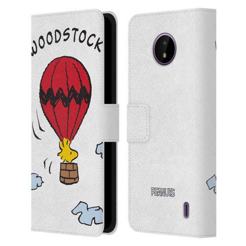 Peanuts Characters Woodstock Leather Book Wallet Case Cover For Nokia C10 / C20