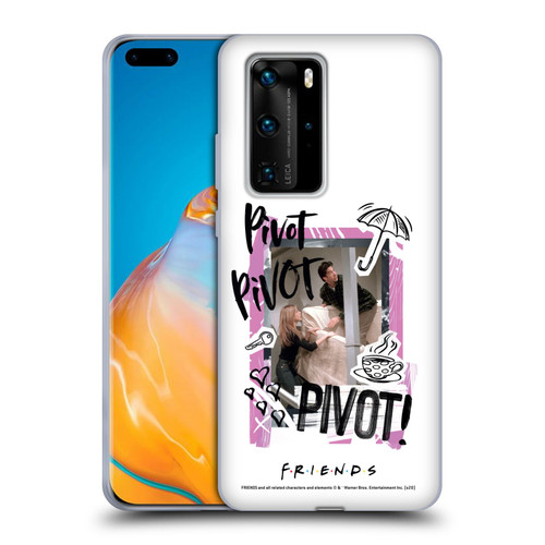 Friends TV Show Doodle Art Pivot Soft Gel Case for Huawei P40 Pro / P40 Pro Plus 5G