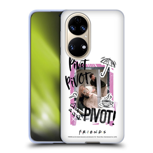 Friends TV Show Doodle Art Pivot Soft Gel Case for Huawei P50
