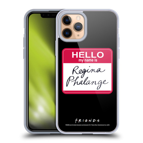 Friends TV Show Key Art Regina Phalange Soft Gel Case for Apple iPhone 11 Pro