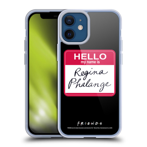 Friends TV Show Key Art Regina Phalange Soft Gel Case for Apple iPhone 12 Mini