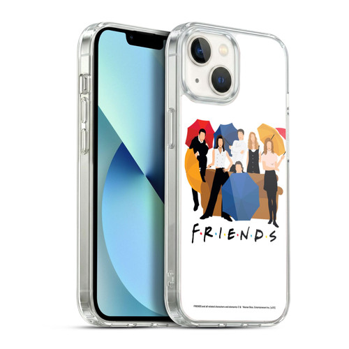 Friends TV Show Key Art Logo Opening Sequence Soft Gel Case for Apple iPhone 13