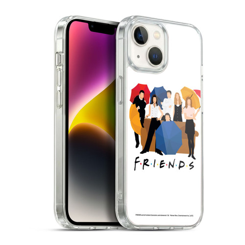 Friends TV Show Key Art Logo Opening Sequence Soft Gel Case for Apple iPhone 14