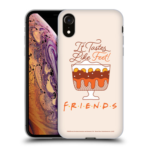 Friends TV Show Key Art Tastes Like Feet Soft Gel Case for Apple iPhone XR