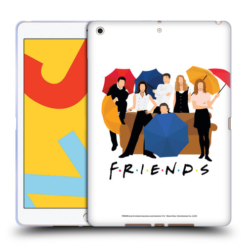 Friends TV Show Key Art Logo Opening Sequence Soft Gel Case for Apple iPad 10.2 2019/2020/2021