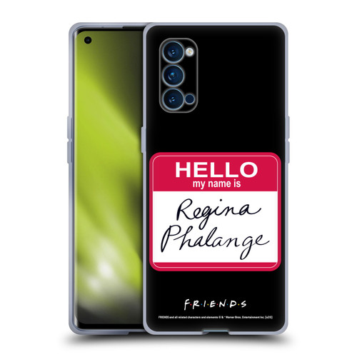 Friends TV Show Key Art Regina Phalange Soft Gel Case for OPPO Reno 4 Pro 5G