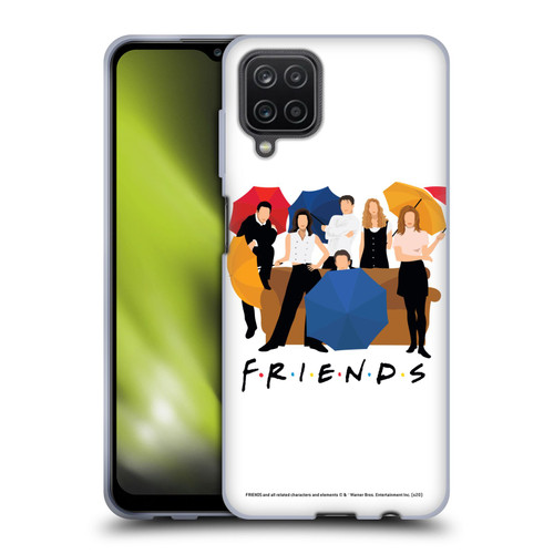 Friends TV Show Key Art Logo Opening Sequence Soft Gel Case for Samsung Galaxy A12 (2020)