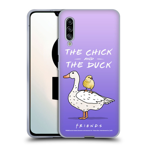 Friends TV Show Key Art Chick And Duck Soft Gel Case for Samsung Galaxy A90 5G (2019)