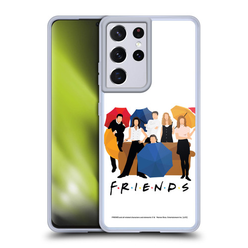 Friends TV Show Key Art Logo Opening Sequence Soft Gel Case for Samsung Galaxy S21 Ultra 5G