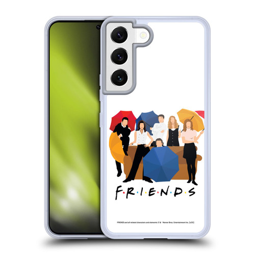 Friends TV Show Key Art Logo Opening Sequence Soft Gel Case for Samsung Galaxy S22 5G