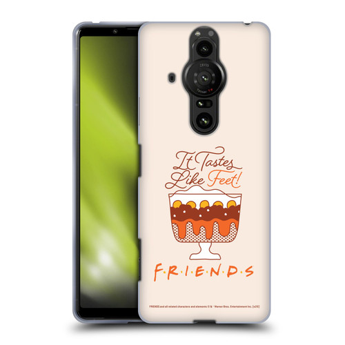 Friends TV Show Key Art Tastes Like Feet Soft Gel Case for Sony Xperia Pro-I