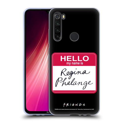 Friends TV Show Key Art Regina Phalange Soft Gel Case for Xiaomi Redmi Note 8T