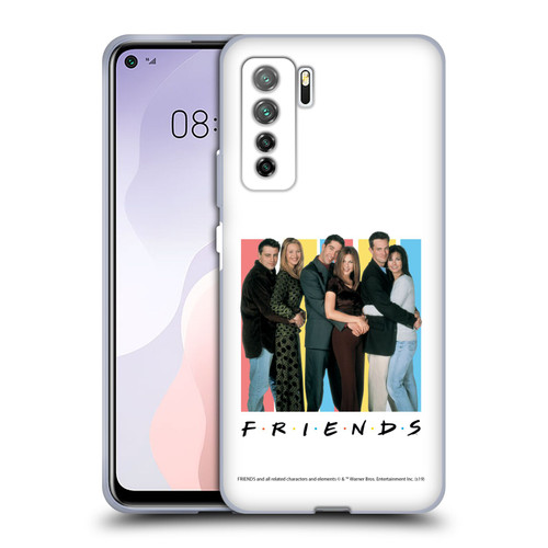 Friends TV Show Logos Cast Soft Gel Case for Huawei Nova 7 SE/P40 Lite 5G