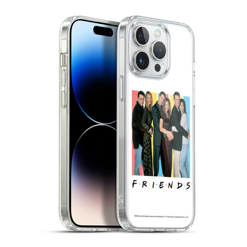 Friends TV Show Logos Cast Soft Gel Case for Apple iPhone 13 Pro Max
