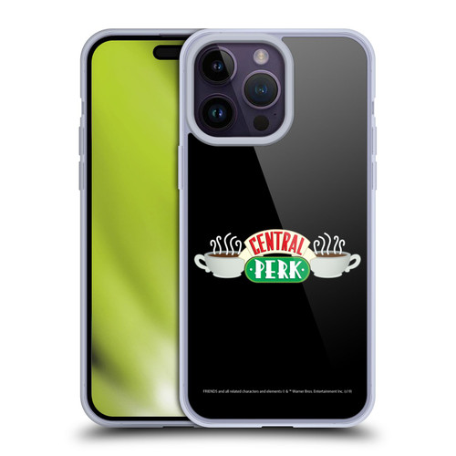 Friends TV Show Logos Central Perk Soft Gel Case for Apple iPhone 14 Pro Max
