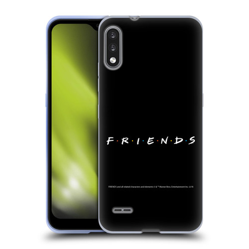 Friends TV Show Logos Black Soft Gel Case for LG K22