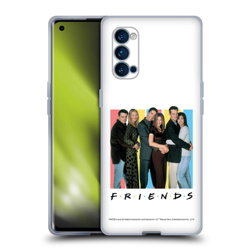 Friends TV Show Logos Cast Soft Gel Case for OPPO Reno 4 Pro 5G