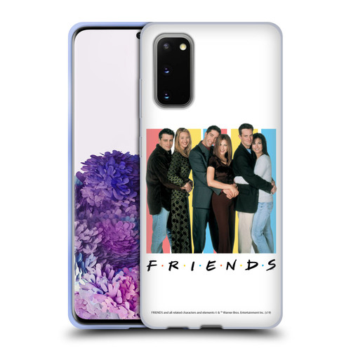 Friends TV Show Logos Cast Soft Gel Case for Samsung Galaxy S20 / S20 5G
