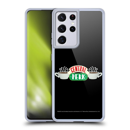 Friends TV Show Logos Central Perk Soft Gel Case for Samsung Galaxy S21 Ultra 5G